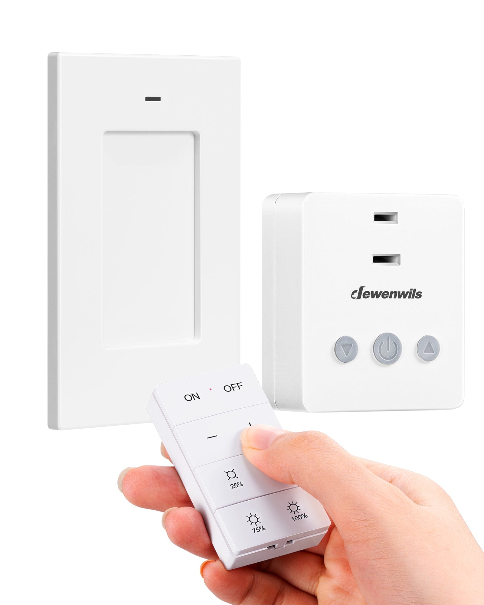 Dimmer switch with remote control