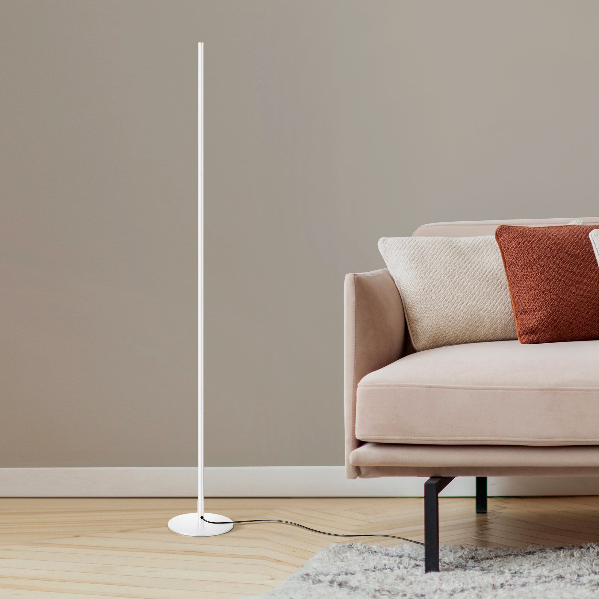 DEWENWILS 58" Dimmable LED Novelty Corner Floor Lamp-HLFL02L