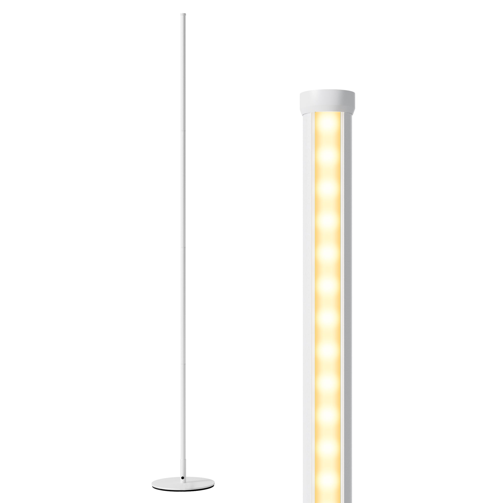 DEWENWILS 58" Dimmable LED Novelty Corner Floor Lamp-HLFL02L