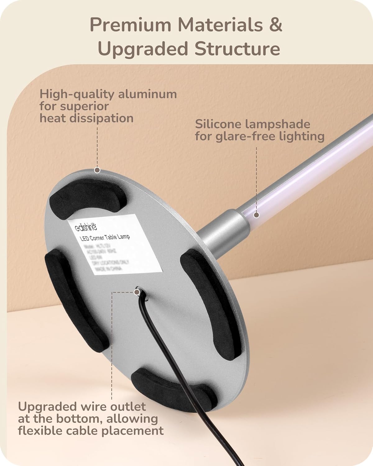 Modern Minimalist Dimmable LED Table Lamp