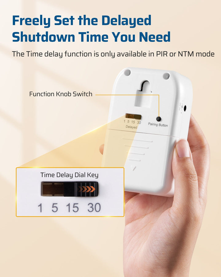 DEWENWILS Wireless Motion Sensor Outlet, Indoor Motion Sensor Plug with ...