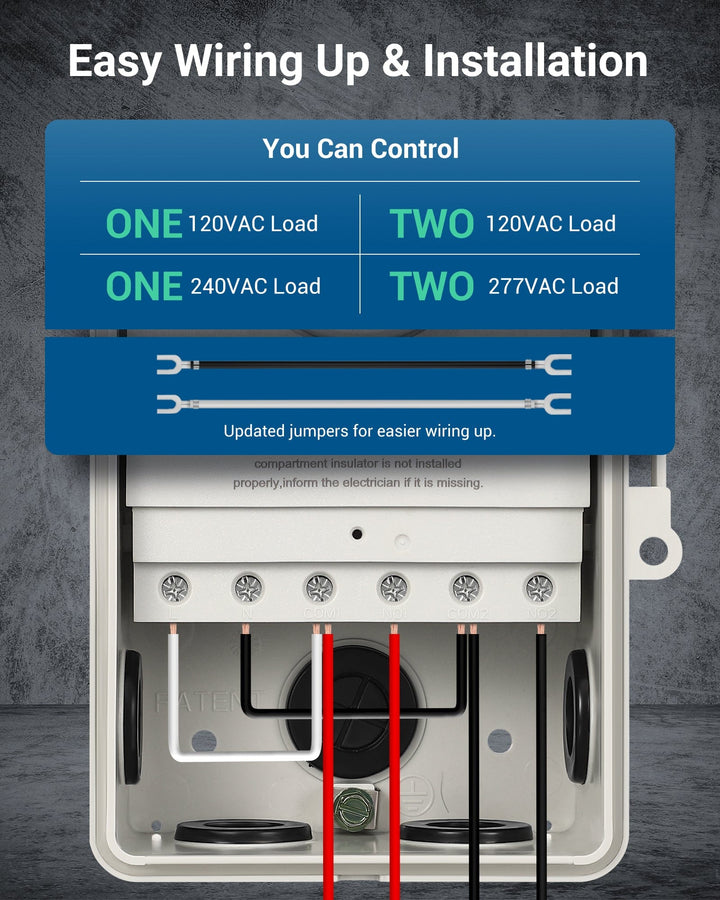 DEWENWILS Outdoor Pool Pump Digital Timer Box, 7-Day 20 ON/Off ...