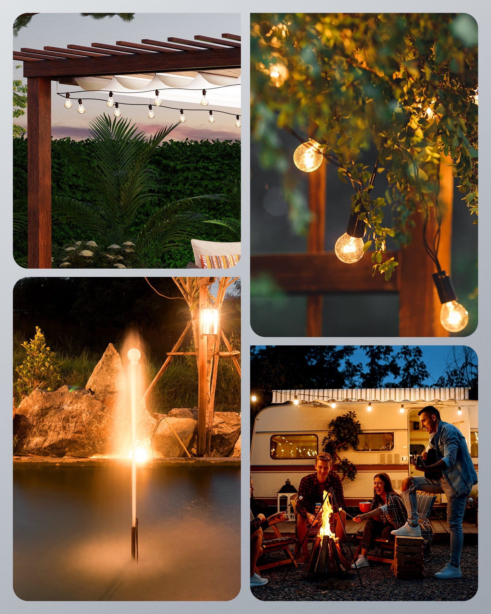 Outdoor Light Timer: Ideal for automating outdoor lamps and festive lights. Provides reliable, weather-resistant control to enhance home security and convenience.