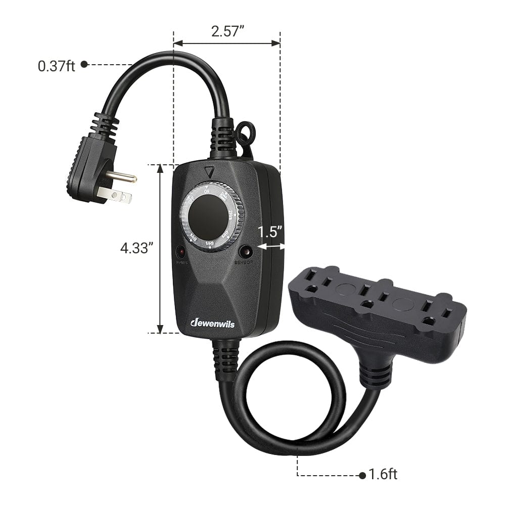 Outdoor Light Timer Demensions