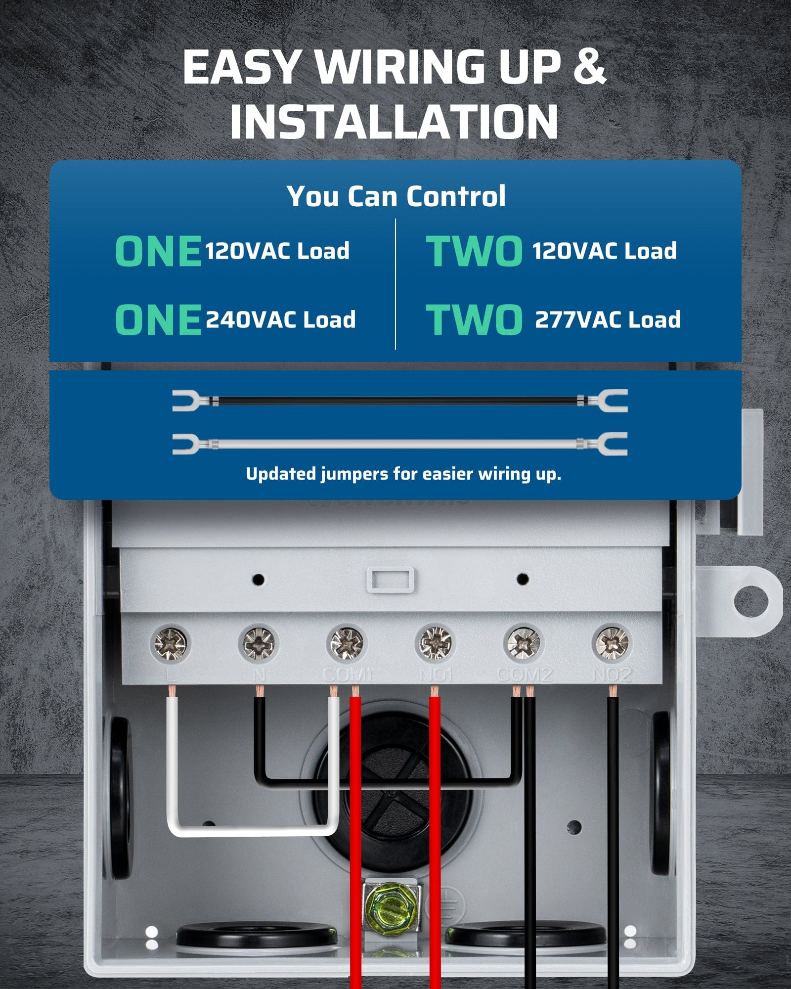 DEWENWILS Mechanical Pool Pump Timer is easy wiring up and installation
