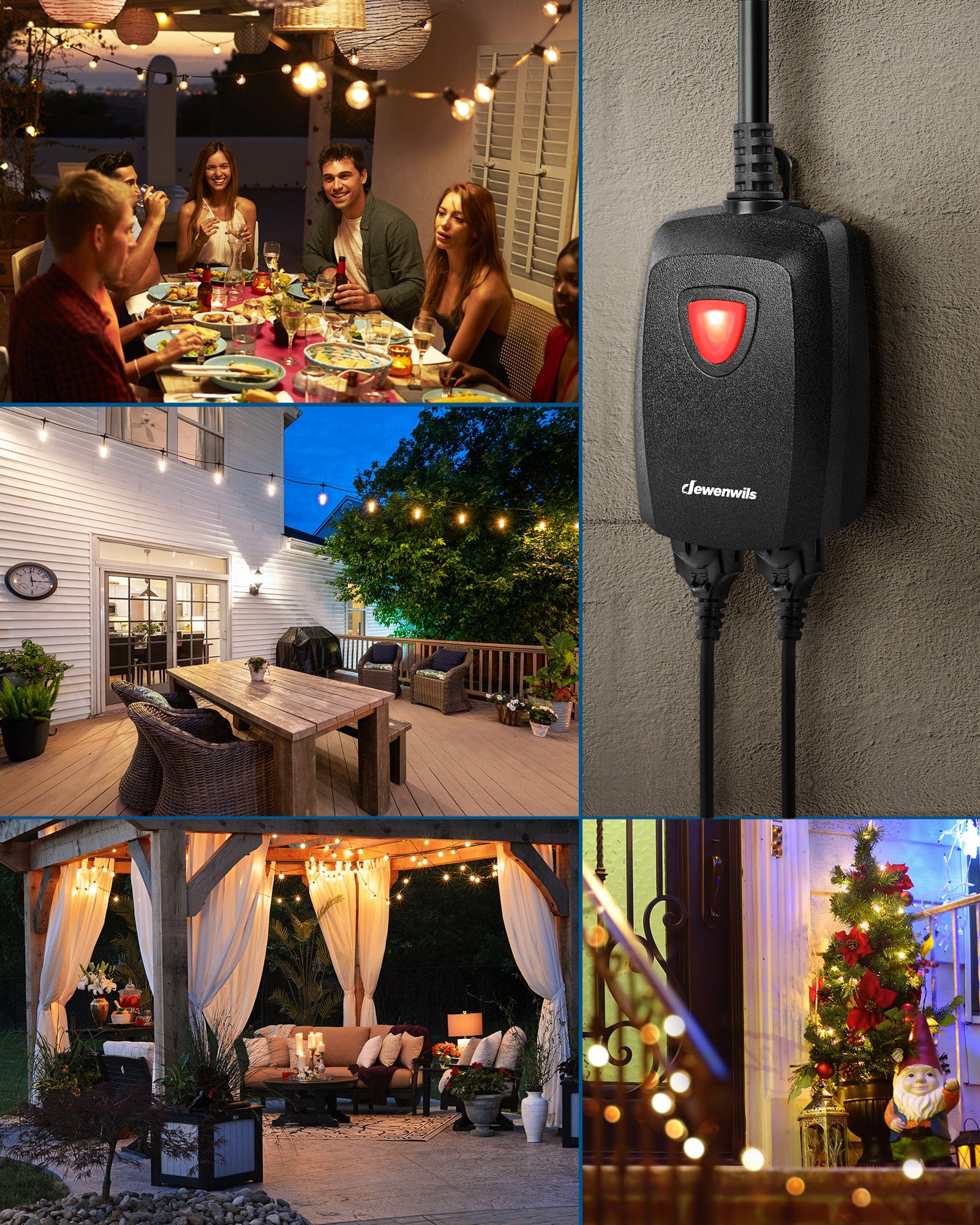 Applications of Outdoor Dimmer in different scenarios