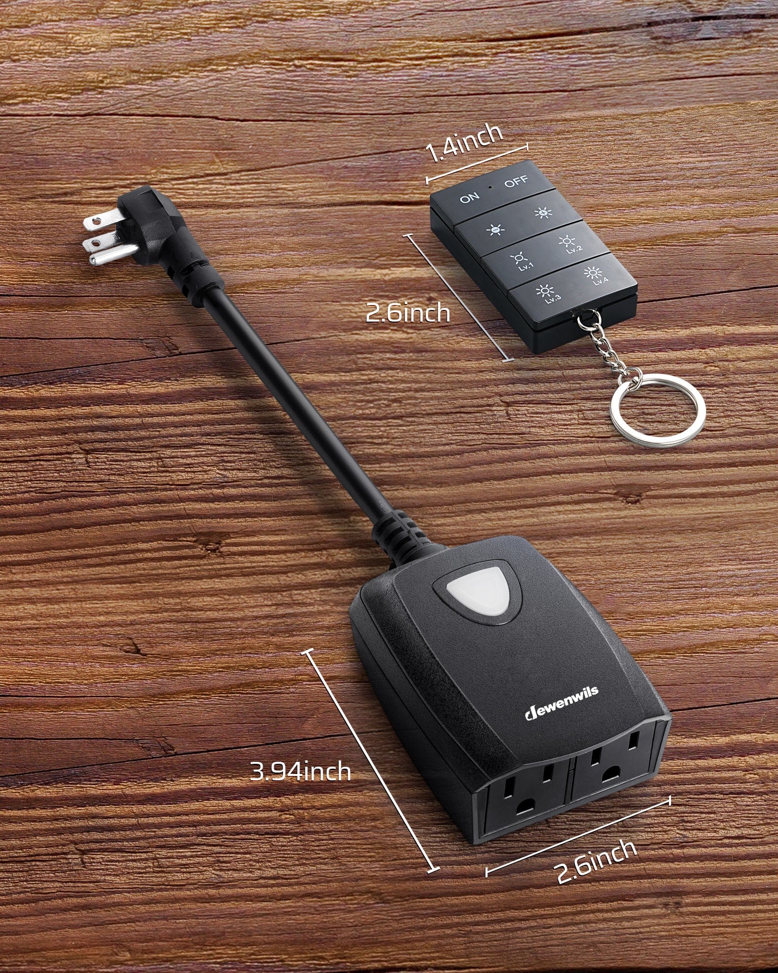 Outdoor Dimmer Dimensions