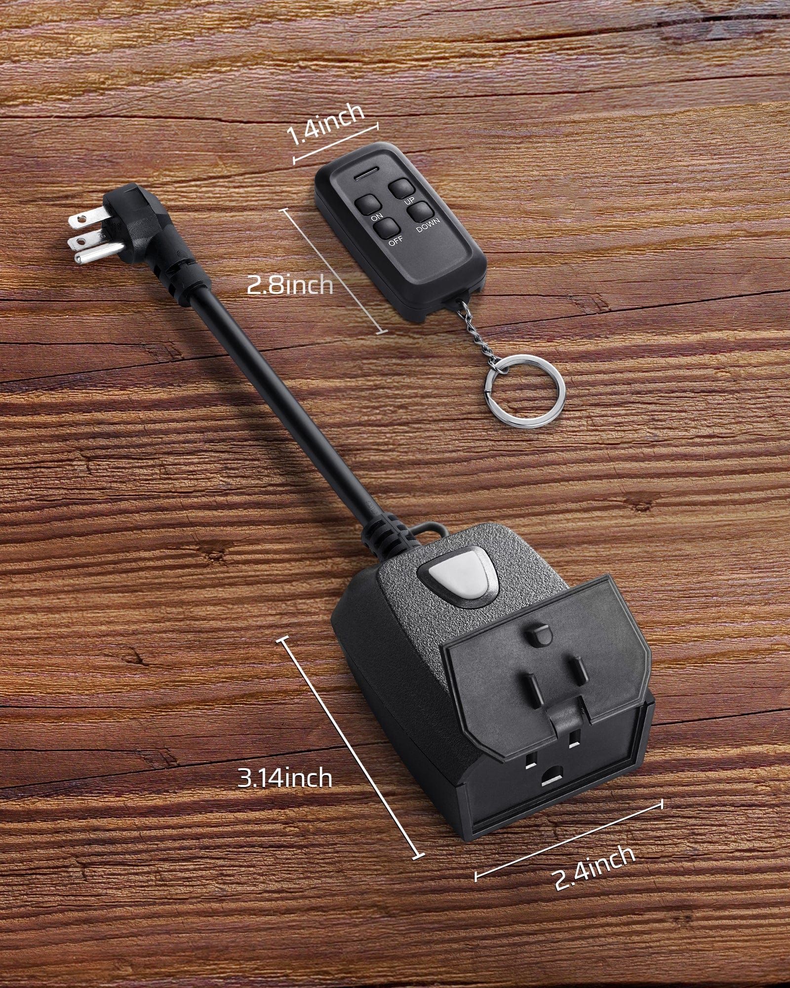 Outdoor Dimmer Dimensions