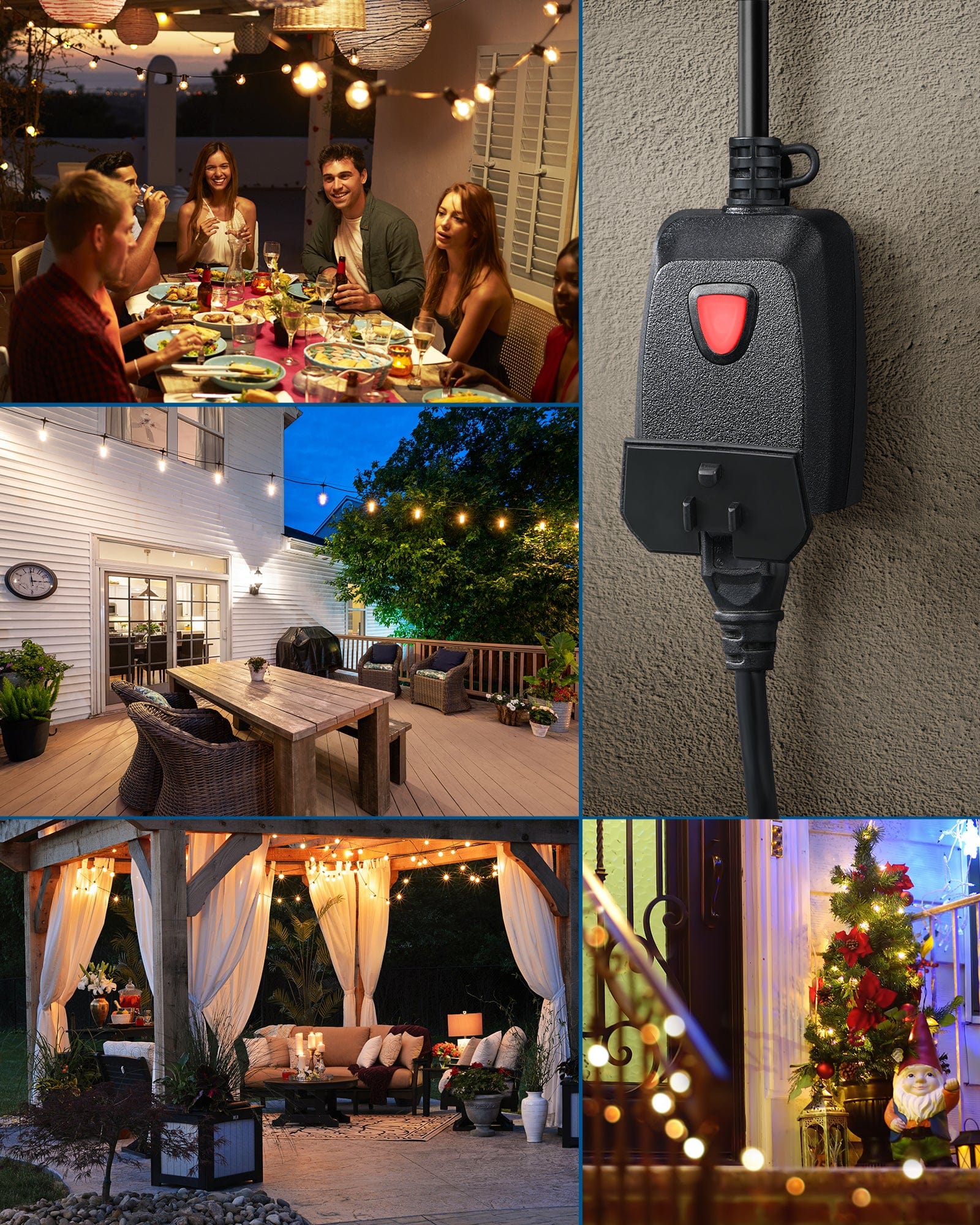 Applications of Outdoor Dimmer in different scenarios