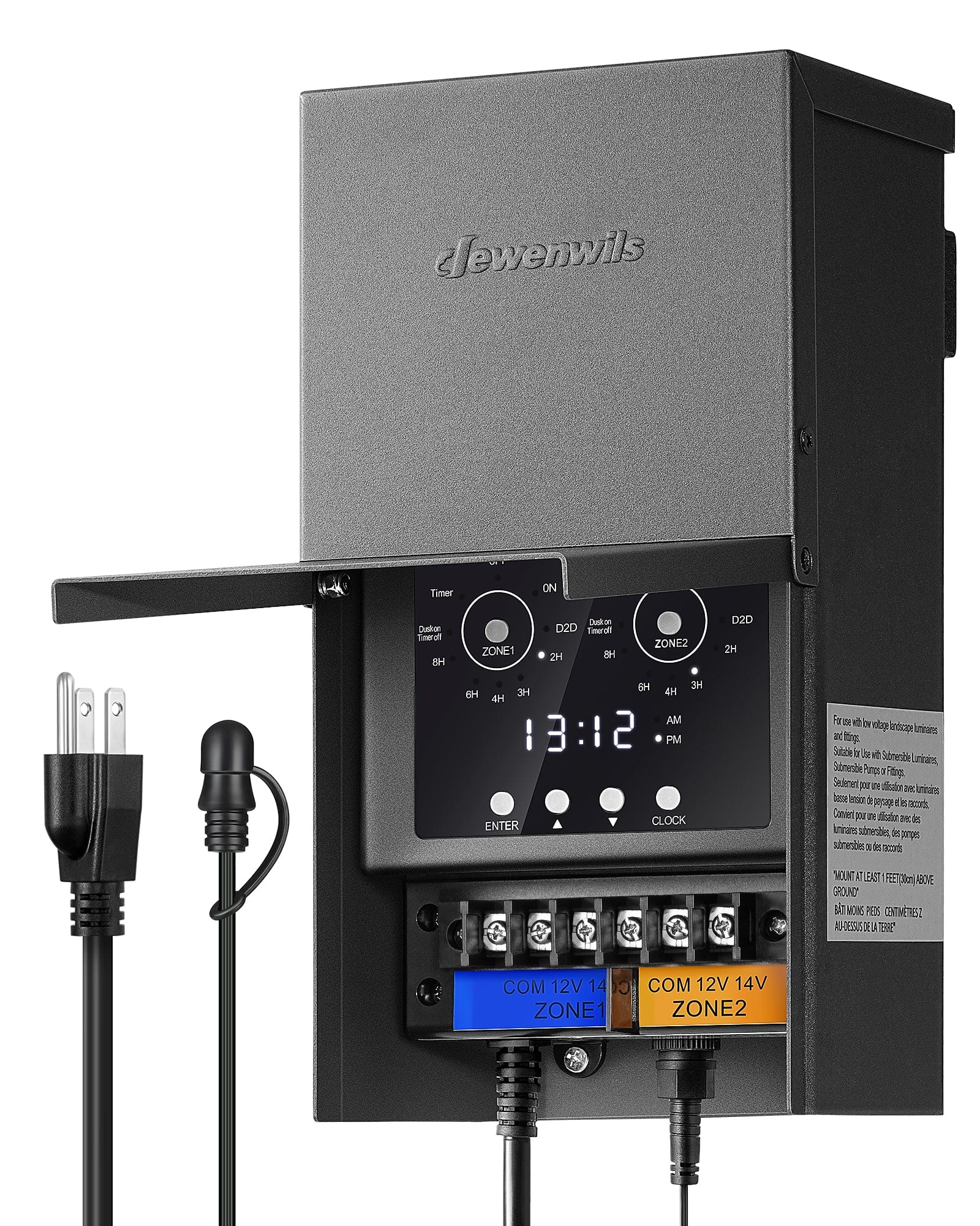 DEWENWILS 200W Low Voltage Transformer