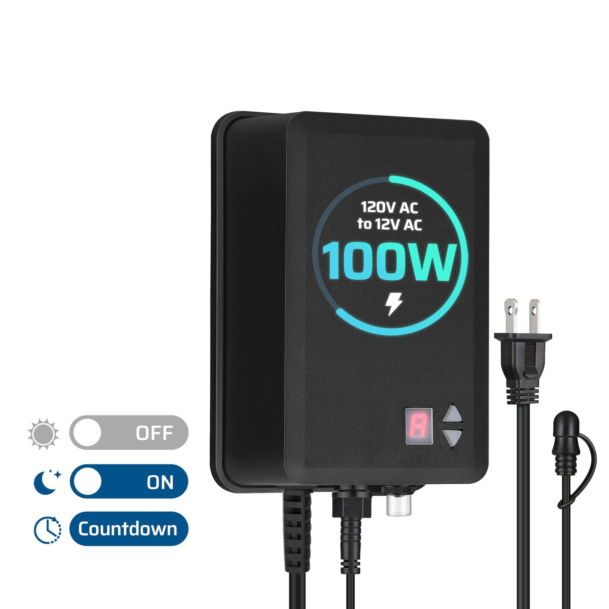 DEWENWILS 100W Low Voltage Transformer