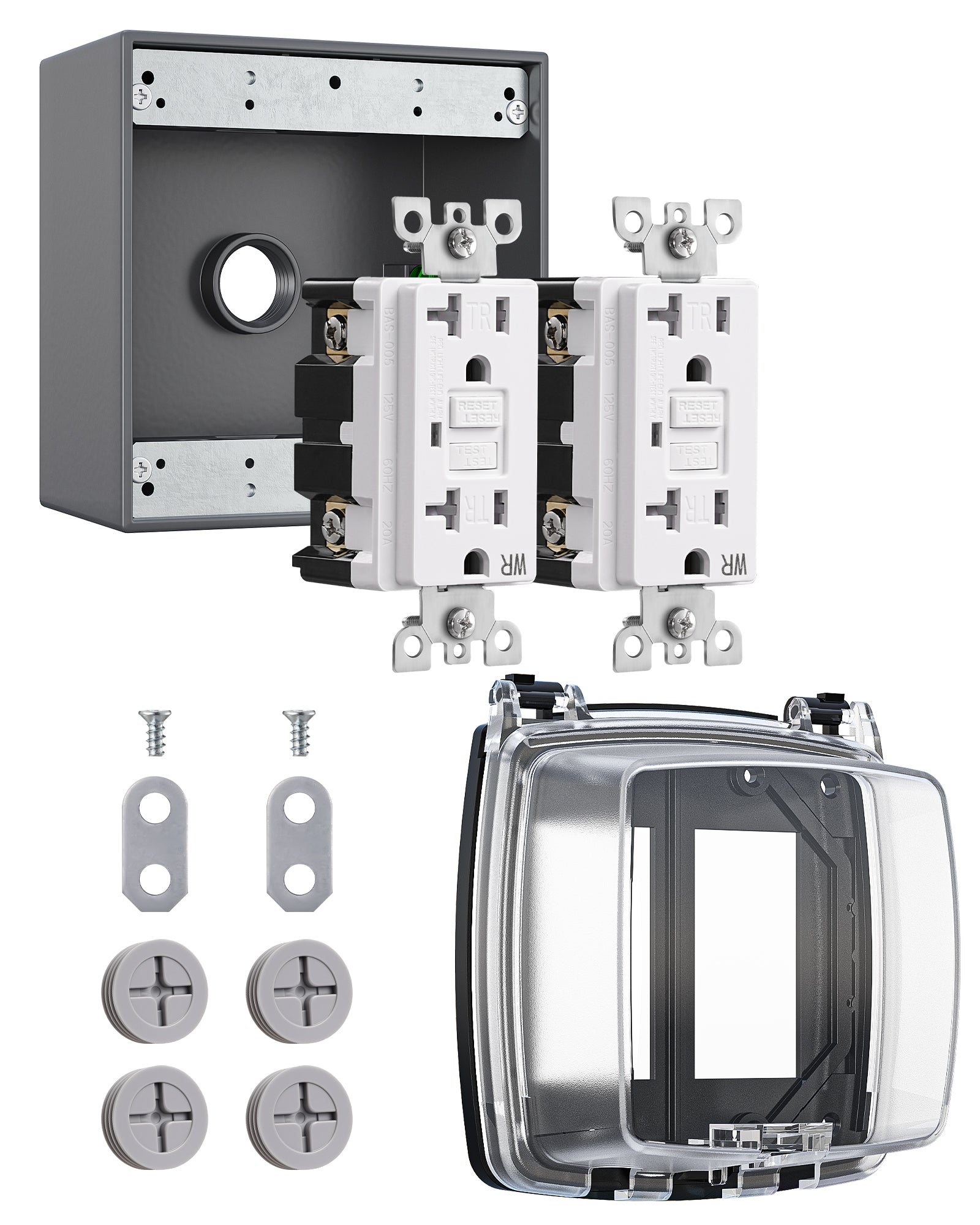 Outdoor Receptacle Box details