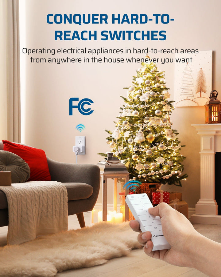 DEWENWILS Wireless Remote Control Outlet Programmable Remote Outlet Dewenwils wireless remote control outlet programmable remote outlet