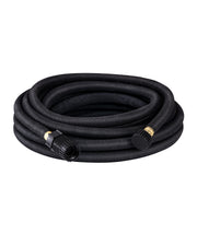 DEWENWILS Soaker Hose 25FT for Garden Beds, 5/8 Inch Round Drip Hose with Pressure Regulator, Flexible Leakproof, Save 75% Water, Irrigation Hose for Vegetable, Fruit Beds, Shrubs, Lawn, Yard-HRSH25B