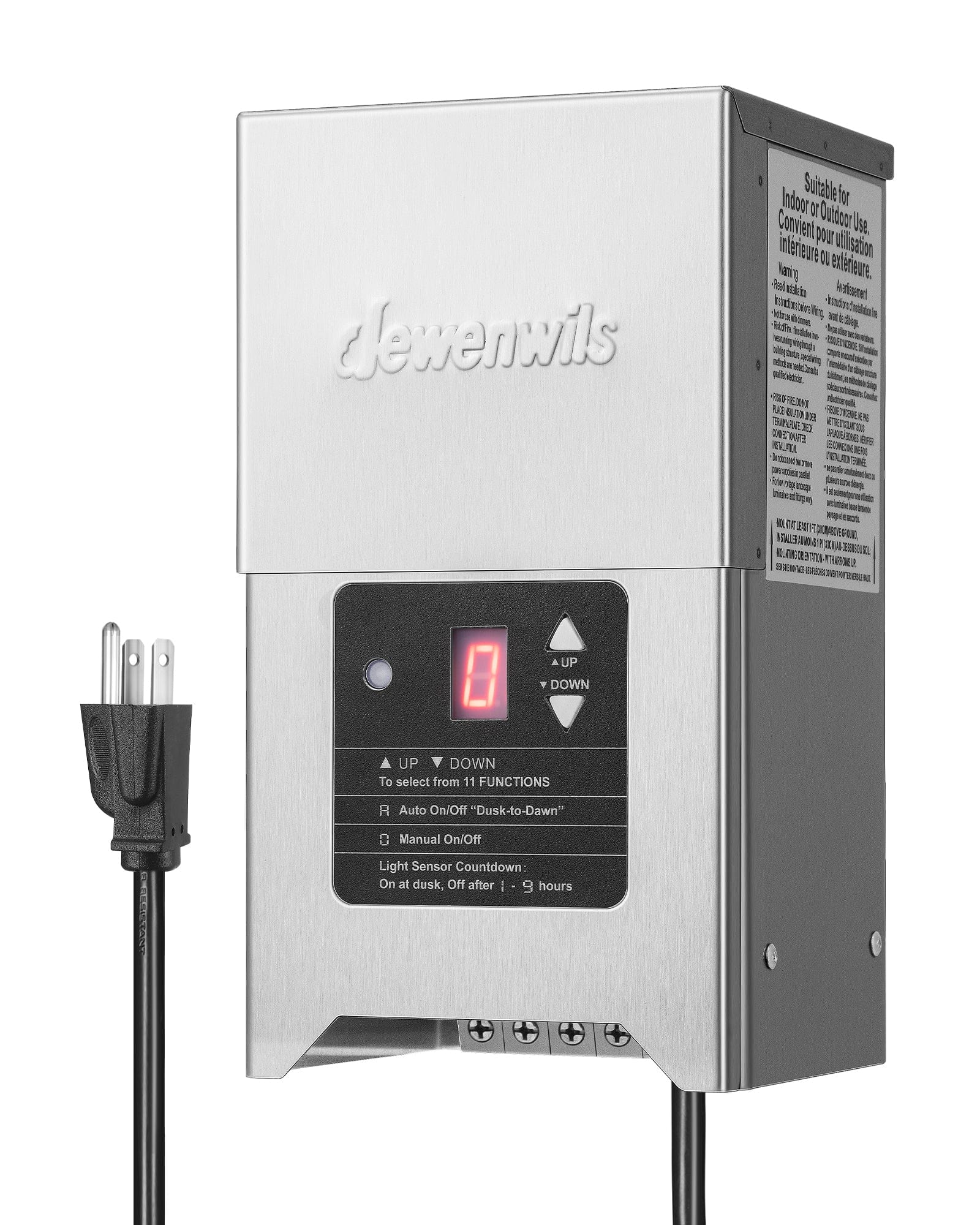 DEWENWILS 300W Low Voltage Landscape Lighting Transformer
