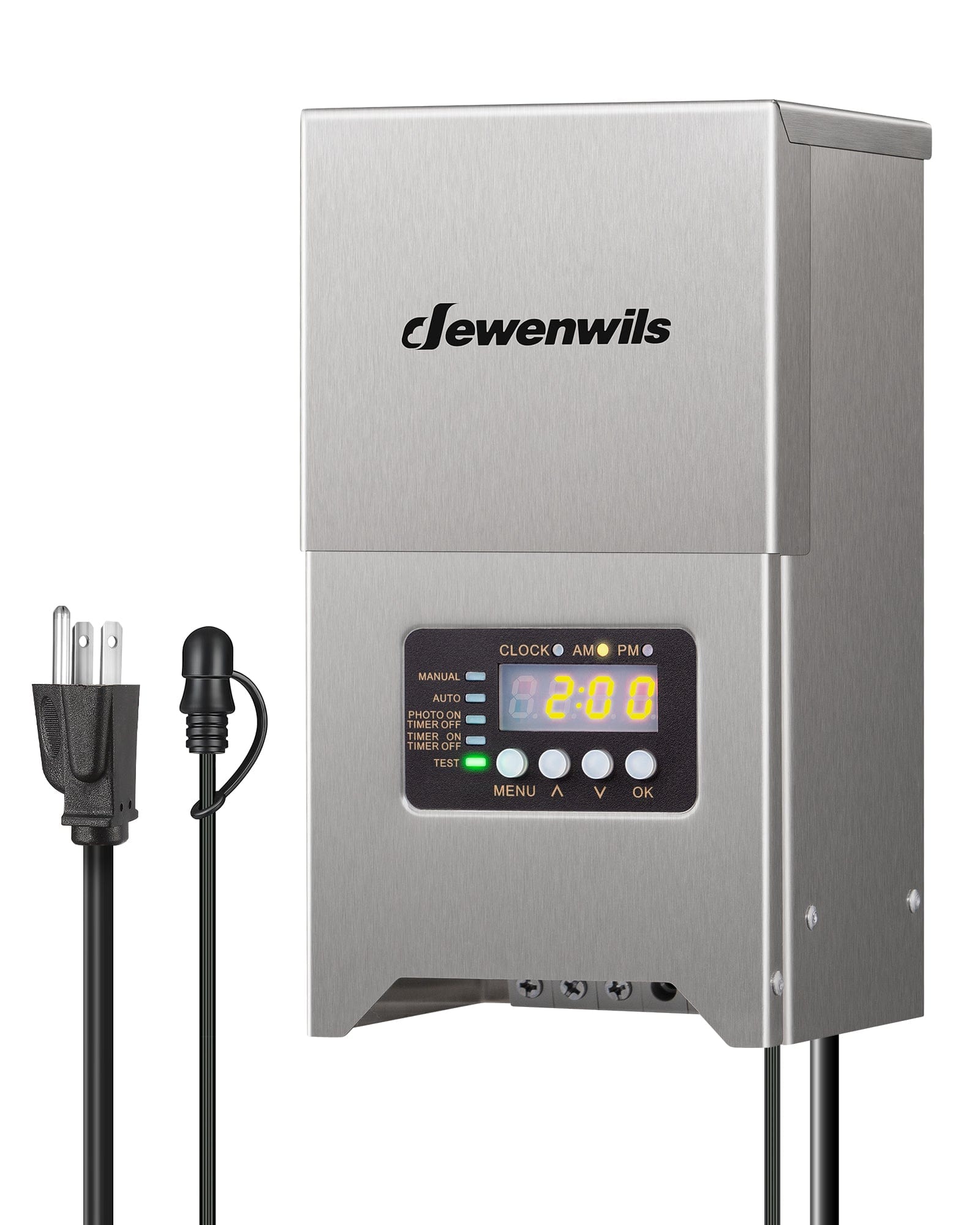 DEWENWILS 300W Low Voltage Landscape Transformer with Photocell Sensor