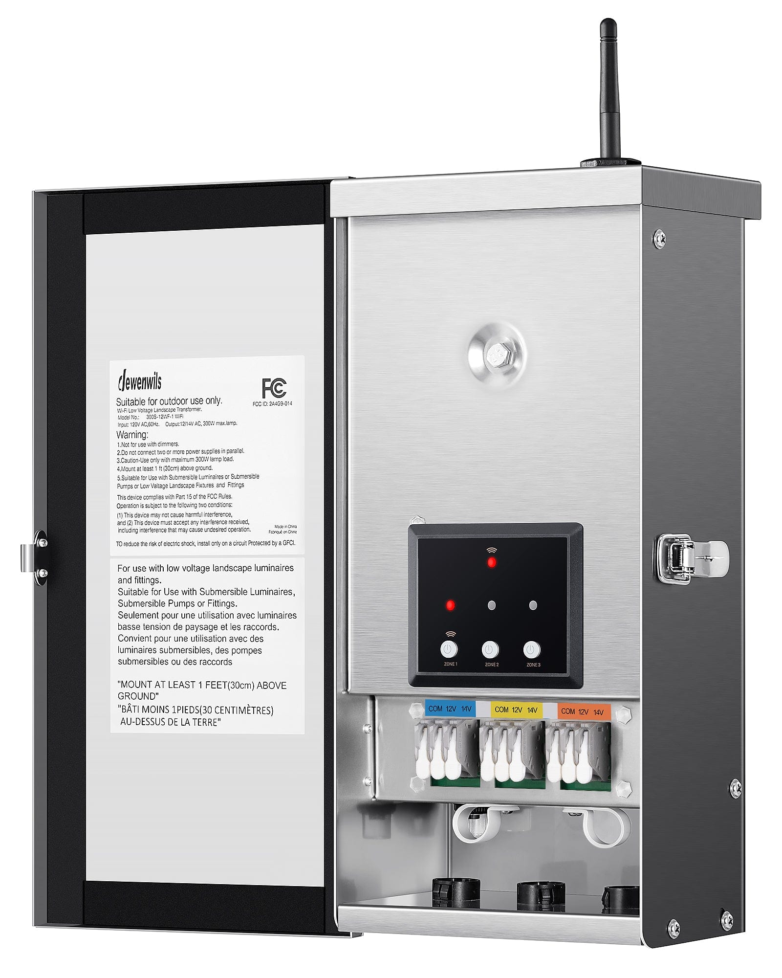 DEWENWILS 300W Low Voltage Landscape Lighting Transformer Internal Structure