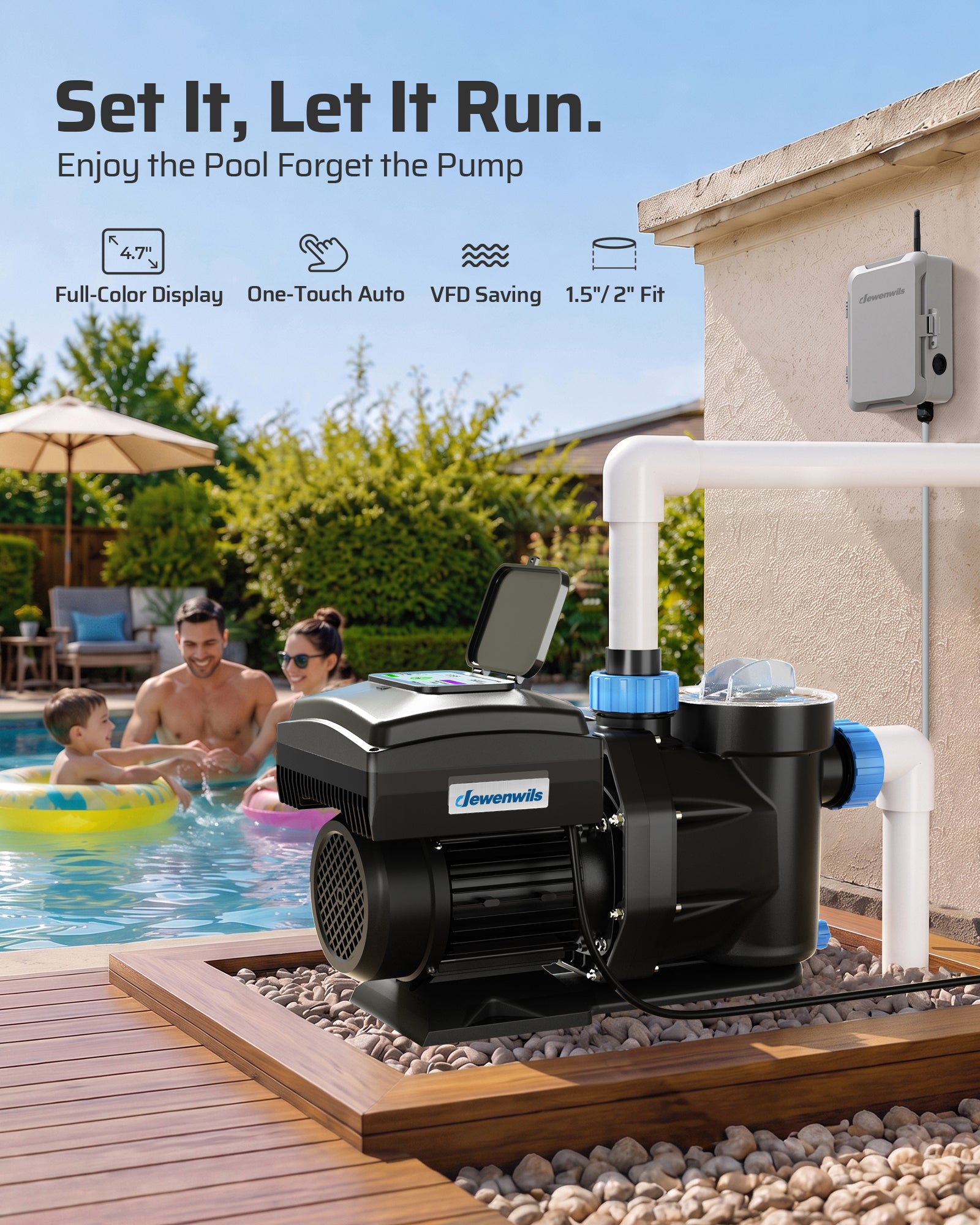 3 HP Swimming Pool Pump - SHSPP02A