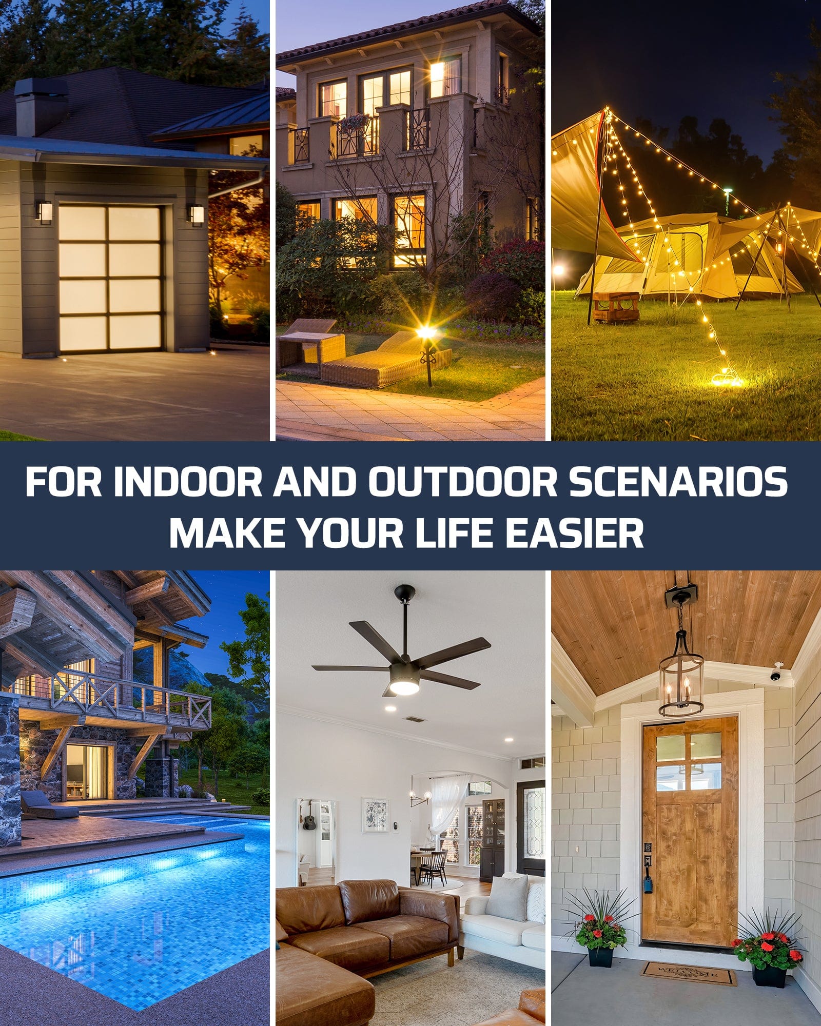 DEWENWILS Wireless Light Switch and Receiver Kit, 15A, No Wiring, 100Ft RF Range, Waterproof Wireless Light Switch, Wireless Remote Light Switch for Outdoor Lighting, Ceiling Lights, White-HWLS11M