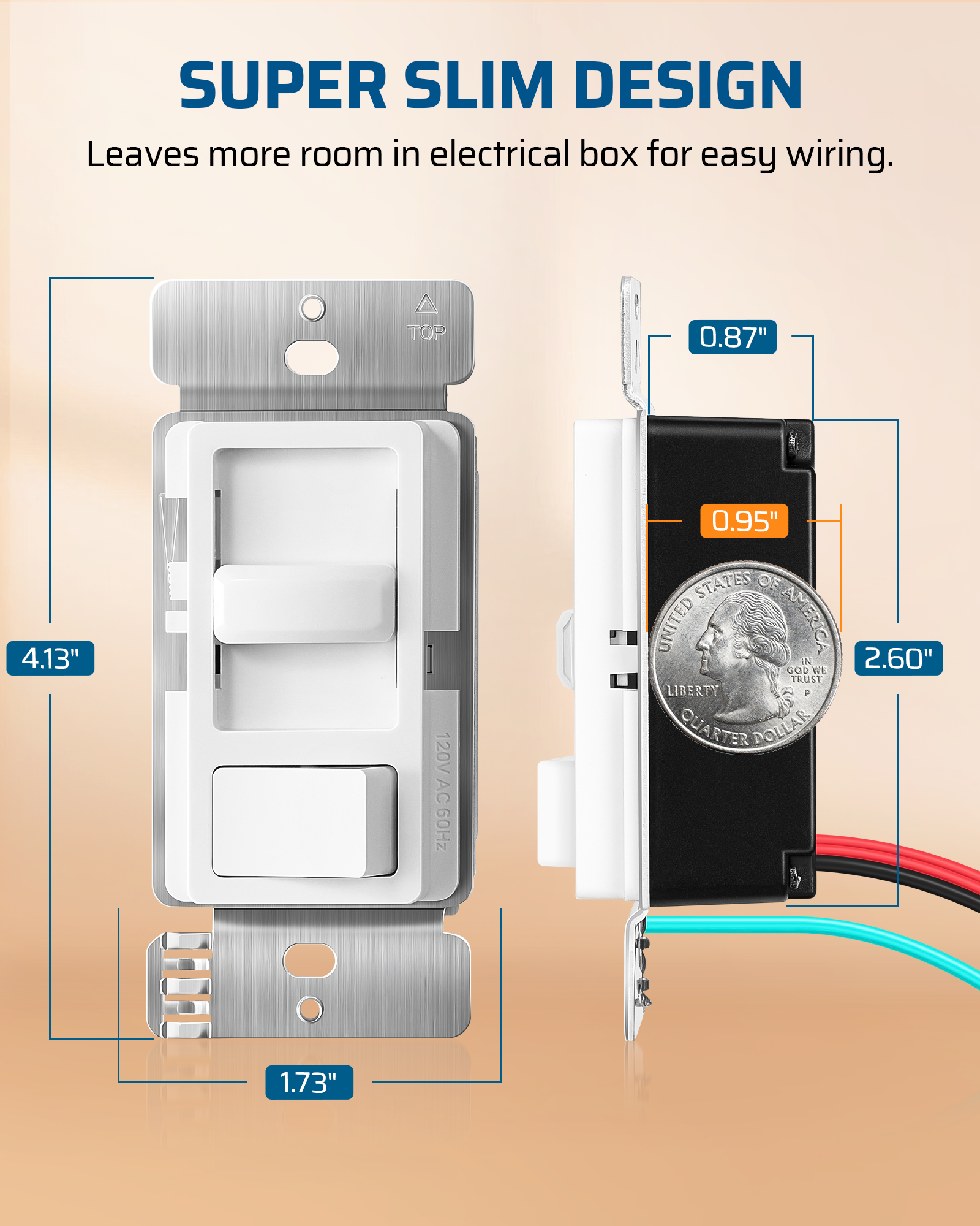 Dimmer Switch Dimensions