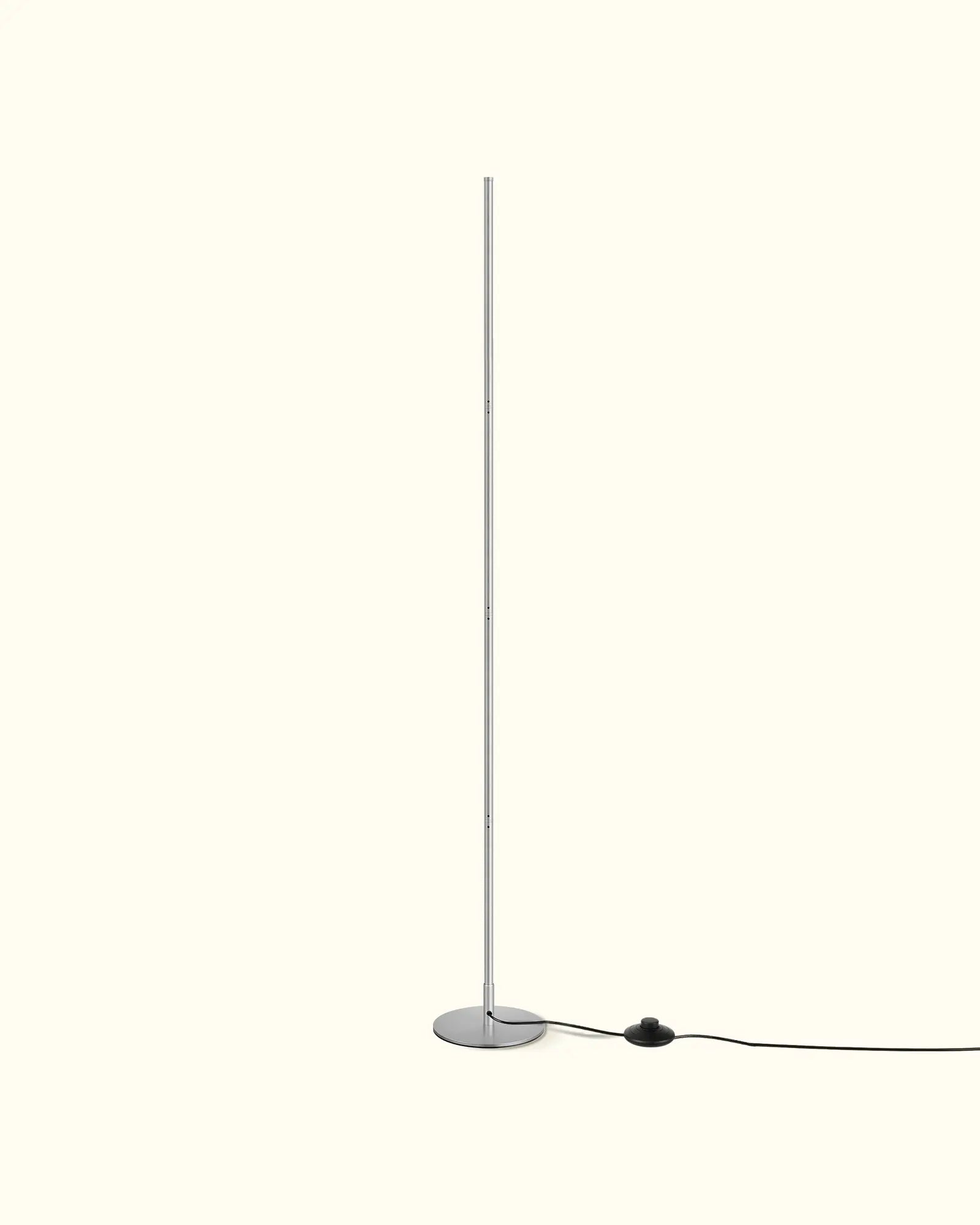 Modern Minimalist Adjustable-Height Dimmable LED Corner Floor Lamp with Remote Control