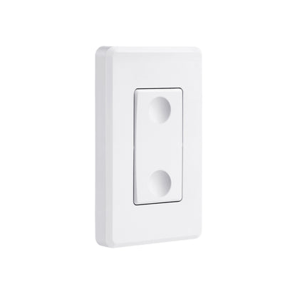 DEWENWILS Single Wall Mounted Switch Remote Controller Without Receiver (1 Programmable Wall Switch Remote Only) -HRLS11B-R1
