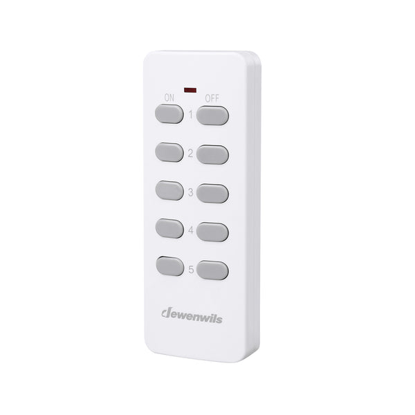DEWENWILS Single Remote Controller Without Receiver (1 Programmable Remote Controller Only)-HRLS13A-R1