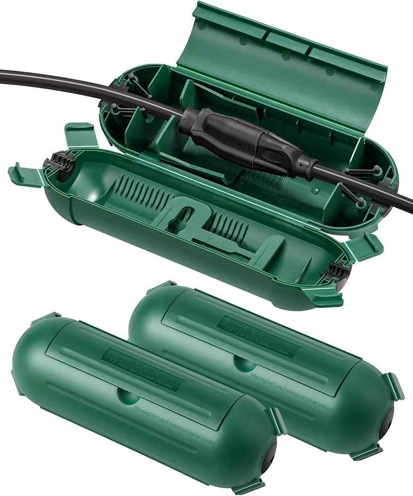 DEWENWILS 3-Pack Outdoor Extension Cord Cover, Waterproof Electrical Box
