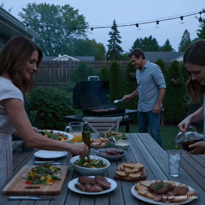 Your Backyard Lights Up Automatically