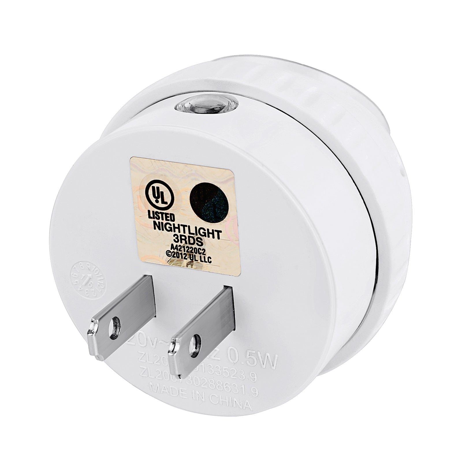 DEWENWILS Plug in Night Light with Light Sensor, 360° Rotating LED Nightlights for Kids, Adults, Bedroom, Hallway, Bathroom, Stairways, Warm White (4 Pack)-F1HPSL02R