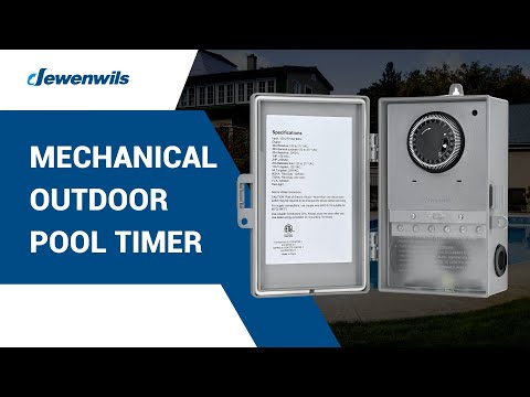 DEWENWILS | Mechanical Pool Pump Timer