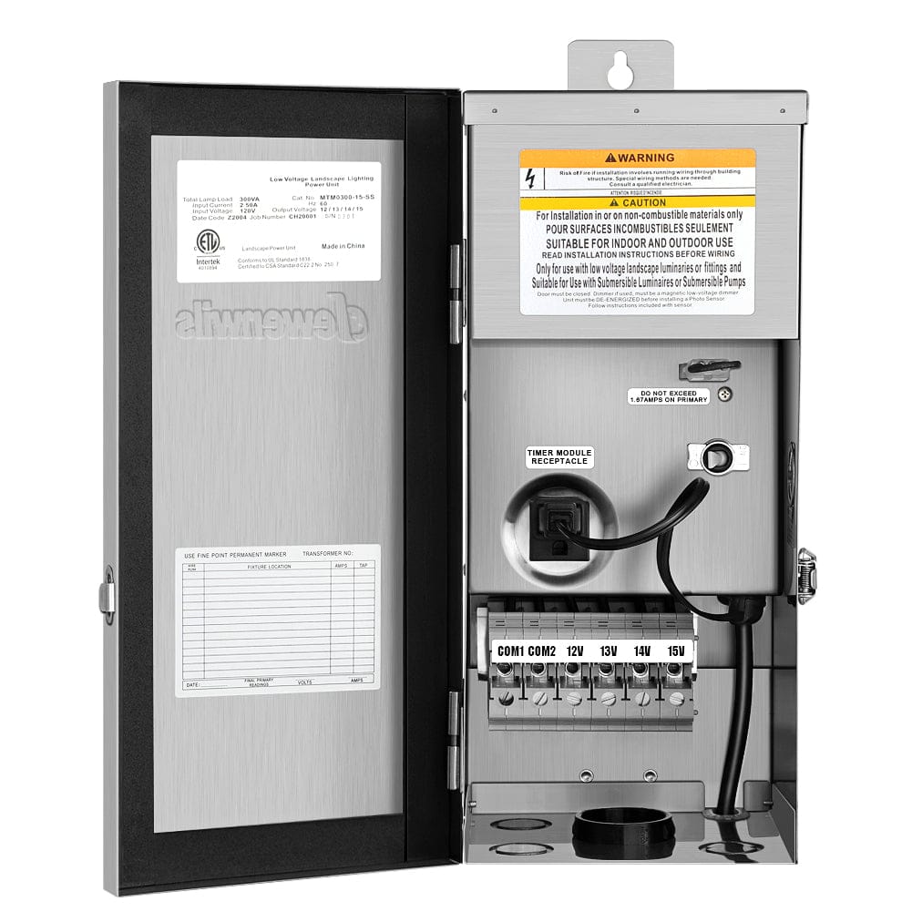 DEWENWILS 200W Low Voltage Transformer