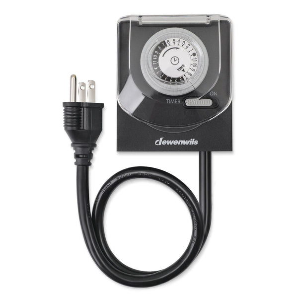 DEWENWILS Outdoor Waterproof Timer with Outlets for Lamps, ponds ...