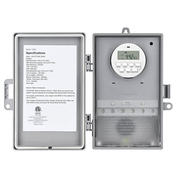 DEWENWILS Pool Pump Timer, Timber Box for swimming pools, filters ...
