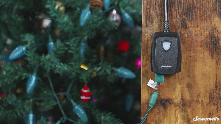 Wireless Remote Control Outlet,Wireless Remote Switch for Christmas Tree  and