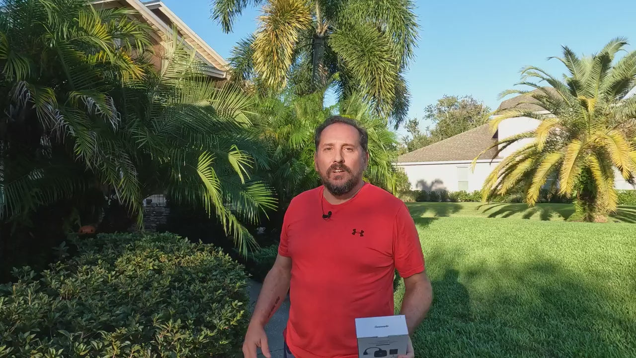 Load video: DEWENWILS Waterproof Light Sensor Timer with 2 Grounded Outlets, Plug in Timer with 100 ft Range Remote Control-SHODT12B2