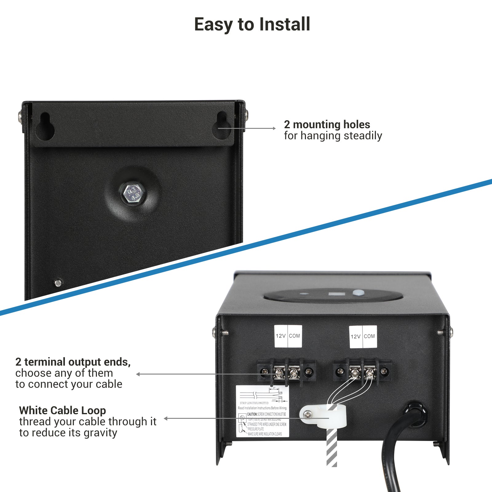 Dewenwils Wifi 200W Low Voltage Transformer with Countdown Timer, 120V
